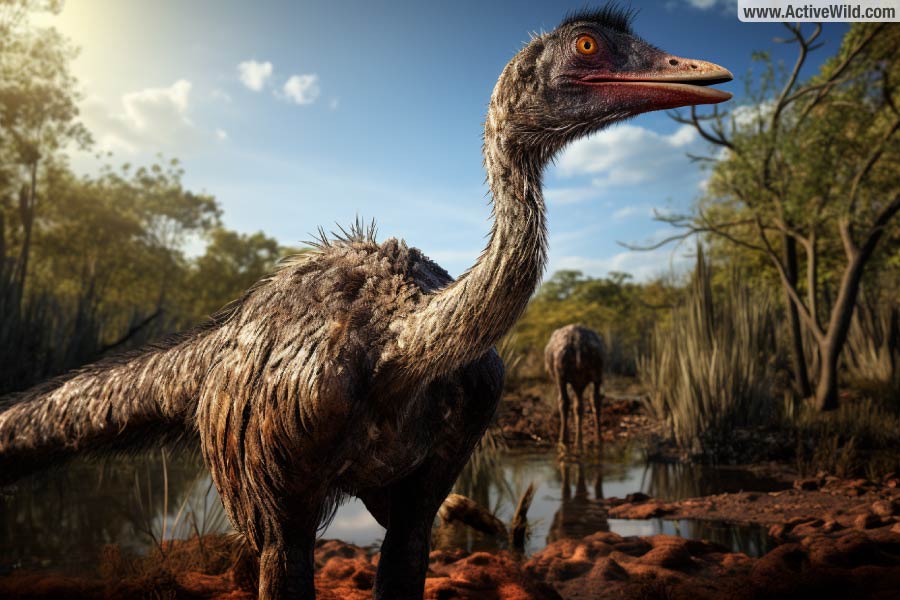 Ornithomimus Dinosaur