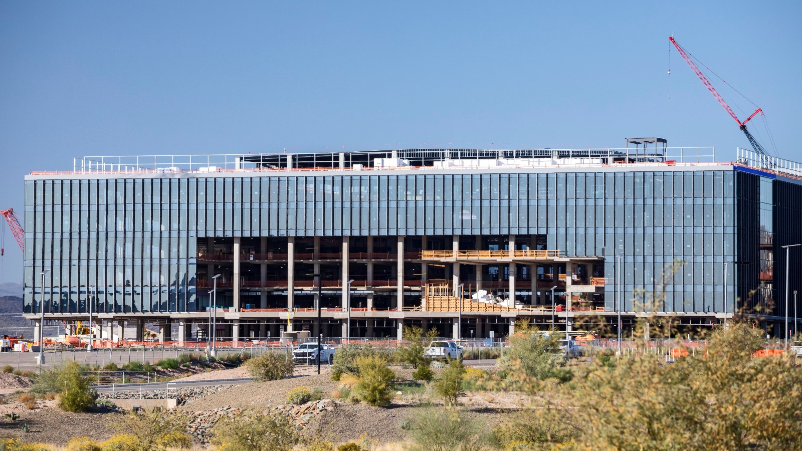 Construction of the Taiwan Semiconductor Manufacturing Company 